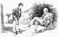 Cricket terminology - Punch cartoon - Project Gutenberg eText 17596
