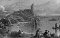 Dunure Castle, Ayrshire, 1840