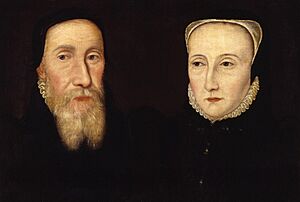 Edwin Sandys; Cicely Sandys (née Wilford) from NPG