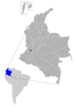 Eriocnemis isabellae map