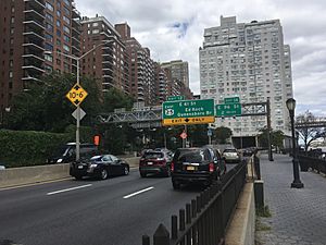 FDR Drive NB approaching NY 25