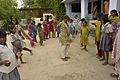 Filles jouant à la marelle, Jaura, Inde