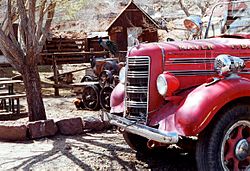 Fire engine - Jerome, Arizona