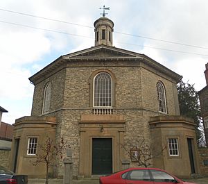 Former St John the Evangelist's Church, St John's Street, Chichester.JPG