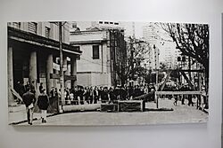 Foto antiga do Centro Universitário Maria Antônia da Universidade de São Paulo