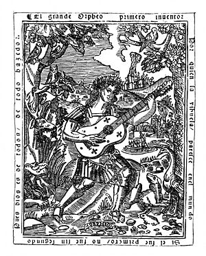 Frontispiece Libro de música de vihuela de mano intitulado El maestro by Luis Milan