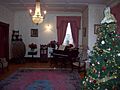 Government House (Regina) parlour on New Year's Day