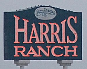 HarrisRanchSign