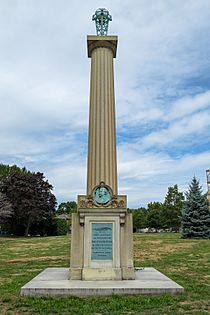 Henry Huttleston Rogers memorial monument