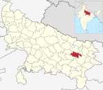 India Uttar Pradesh districts 2012 Ambedkar Nagar.svg