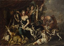 Jan Fyt - Diana's hunt, 1650