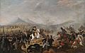 Jean-Simon Berthelemy (circle) Napoleon in the Battle of Maringo