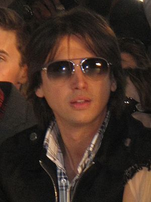 Jonathan Cheban stands out in mirrored sunglasses during his