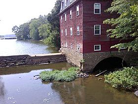 Kingston Mill on the Millstone River several miles North of Princeton,NJ