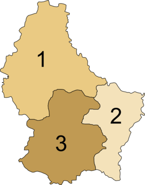 Luxemburg districts