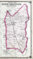 Map of North Brunswick 1876