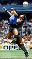Maradona mano de dios