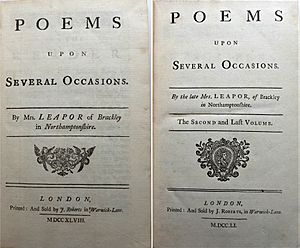 Mary Leapor Title pages 