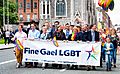 Members of Fine Gael at Dublin Pride parade 2016