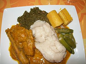 Moamba traditional dish in Luanda
