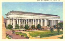 NYS Education Building Postcard