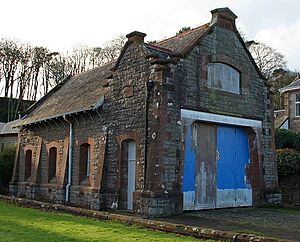 Old Lifeboat Station at Quarry Green, Campbeltown - geograph.org.uk - 618516