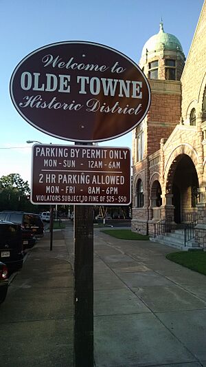 Olde Towne Historic District Sign