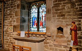 Padley Chapel, the altar 2