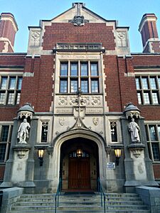 Palmer Physical Laboratory entrance