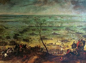 Peter Snayers - The battle at Lützen, 1632