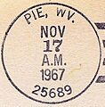 Pie WV Postmark