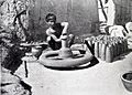 Pottery wheel before 1910