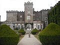Powderham Castle from the Rose Garden