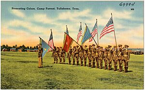 Presenting Color, Camp Forest, Tullahoma, Tenn (69994)