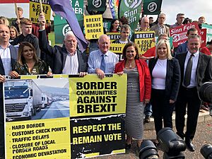 Protest at Boris Johnson visit (48421499401)