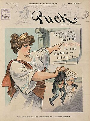 Puck magazine, 19 November 1902 (cropped)