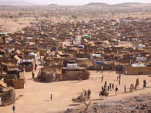 Refugee camp Chad