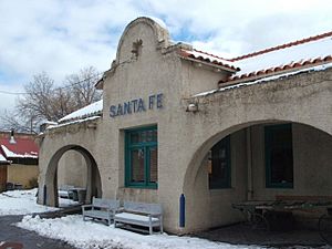 Santa fe depot railrunner