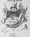 Satterfield cartoon about Imperial Japan as Little Jack Horner