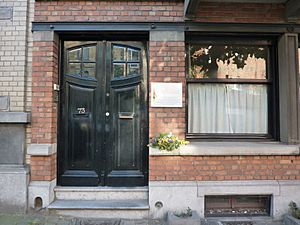 Schaerbeek - Avenue Émile Verhaeren n°73 - Maison De Jongh (1)