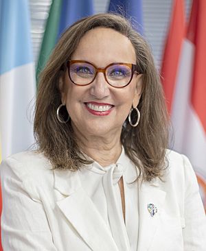 Secretaria General Iberoamericana, Rebeca Grynspan 2021 (cropped)