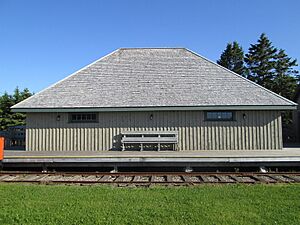 Section of PEI Railway Museum, Elmira, PEI (14477952846)