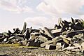 Slate waste, Kirkby Slate Quarries - geograph.org.uk - 411284