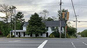 The Smithburg Tavern, located on the corner of Monmouth Road (CR 537) and Smithburg Road (CR 527)