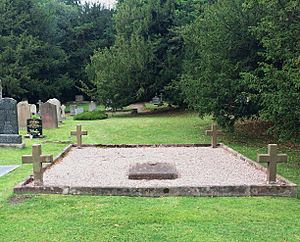 St Mary's Church Eccleston, Old Churchyard - old Grovenor family gravesite1