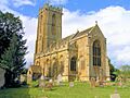 St Mary the Virgin parish church, Norton-sub-Hamdon, Somerset, seen from the southeast