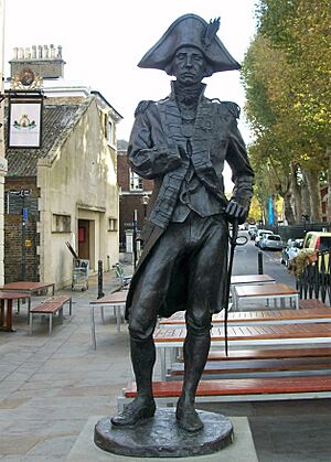 Statue of Nelson, Greenwich