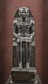 Statue reinscribed with the name of Tuthmosis I, granodiorite - Museo Egizio Turin C 1374 p01