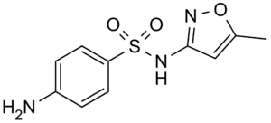 Sulfamethoxazole-skeletal