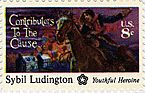 Sybil Ludington stamp
